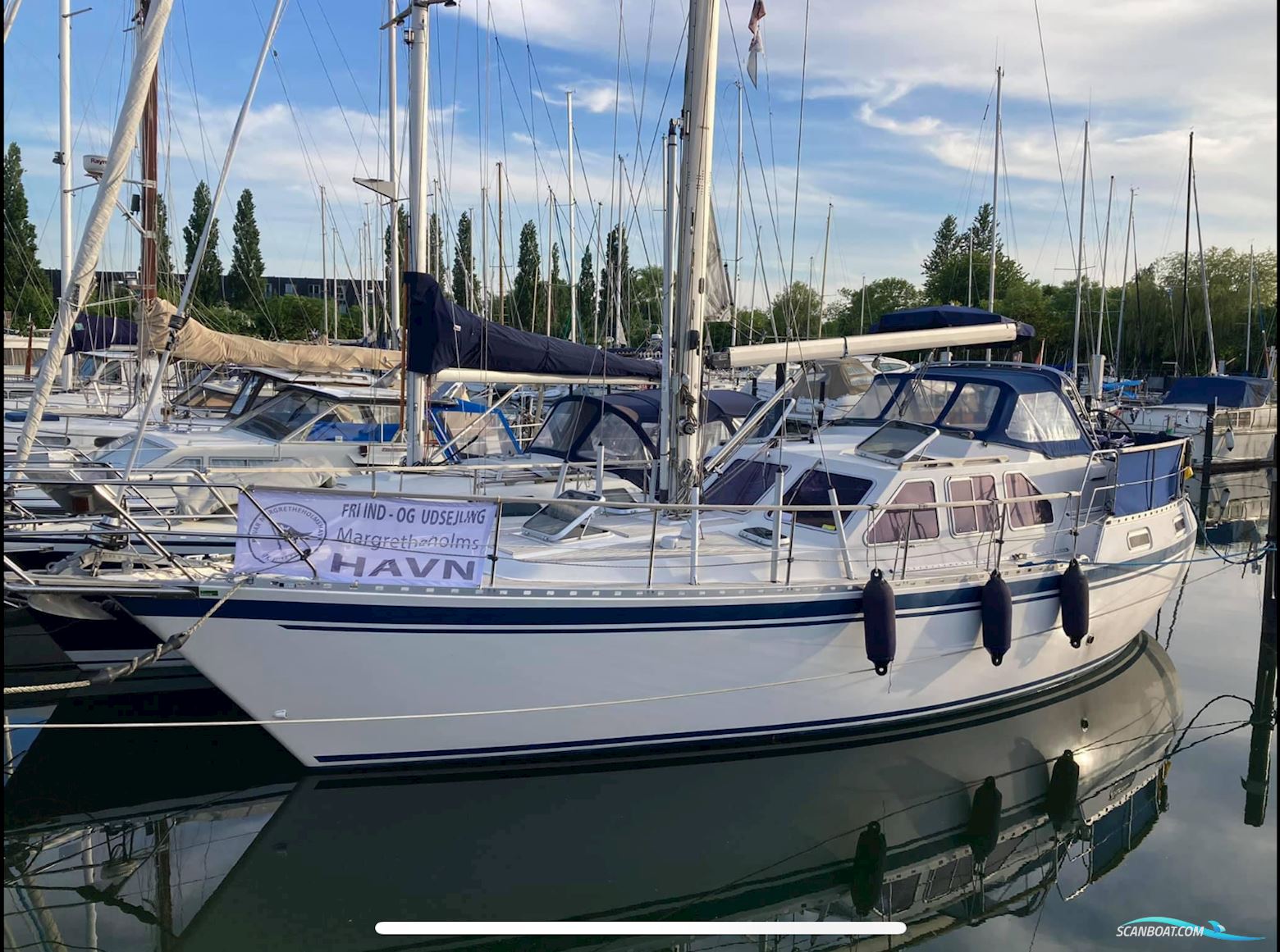 Nauticat 35, Solgt Segelbåt 1995, med Yanmar motor, Danmark