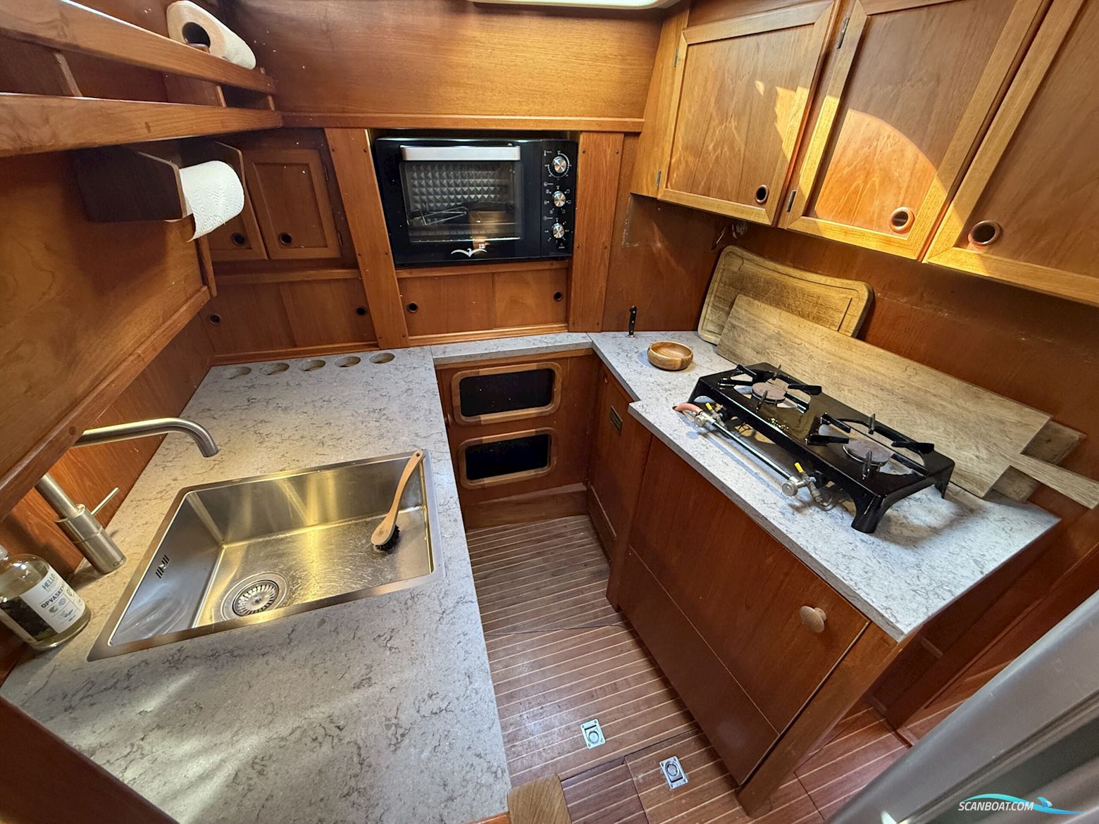 Nauticat 43 med mulig havneplads