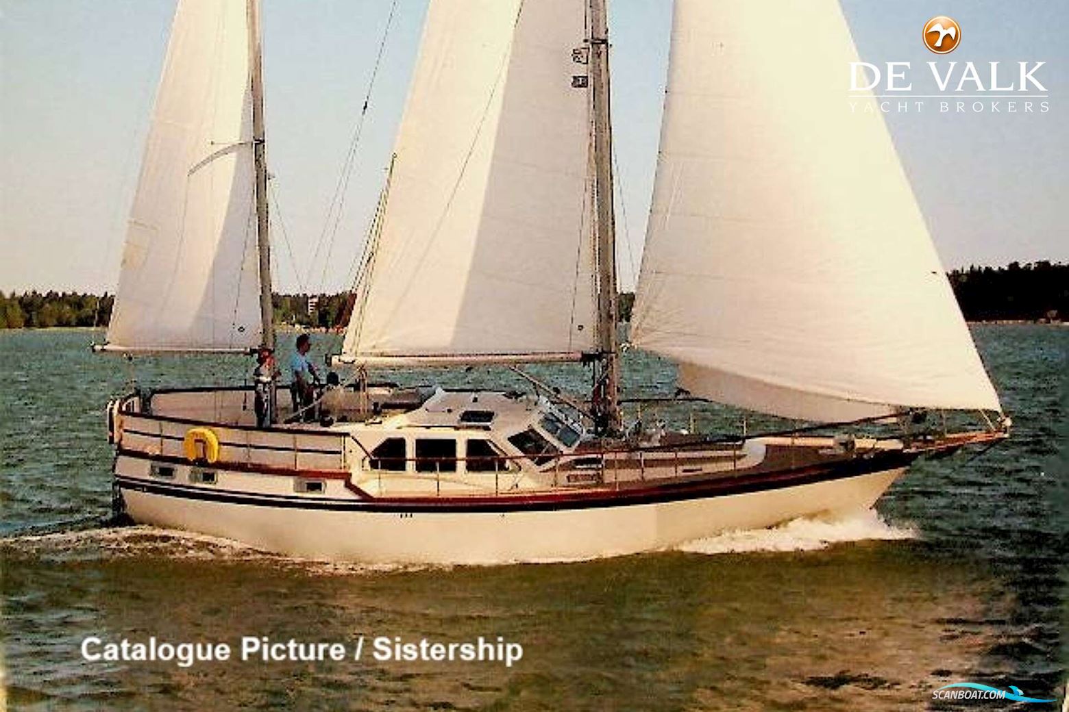 Nauticat 43 Segelbåt 1986, med Ford Lehman motor, Danmark