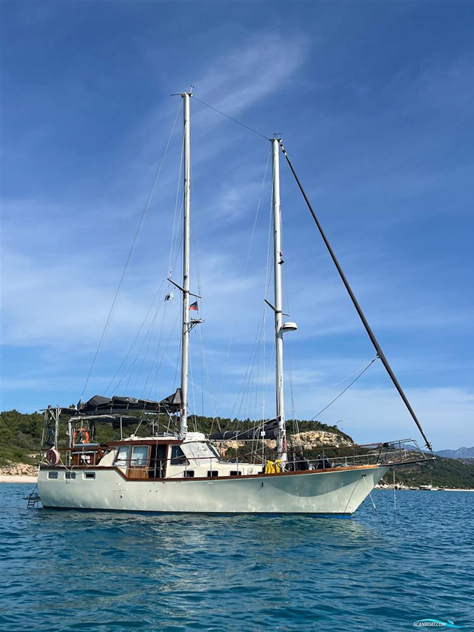 Nauticat 44 Segelbåt 1980, med Ford Lehman 2725E, 135hp motor, Frankrike