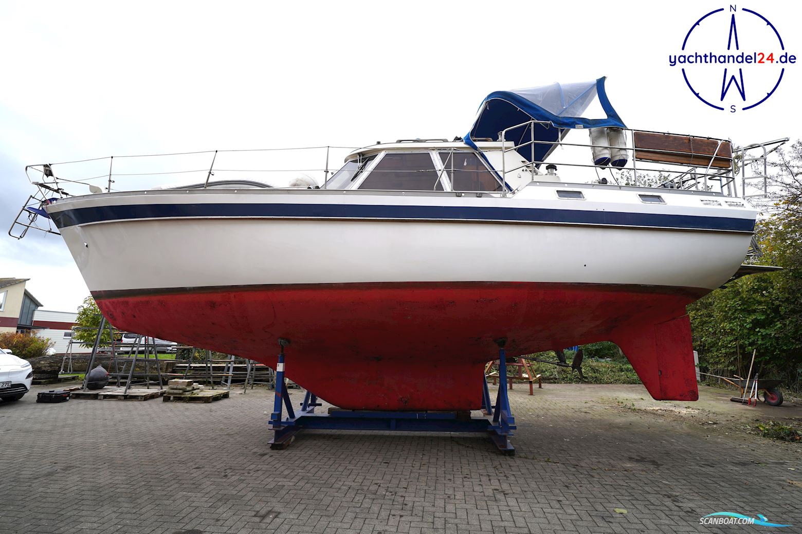 Nautors Swan Nautor 39 DS Segelbåt 1977, med Perkins motor, Tyskland