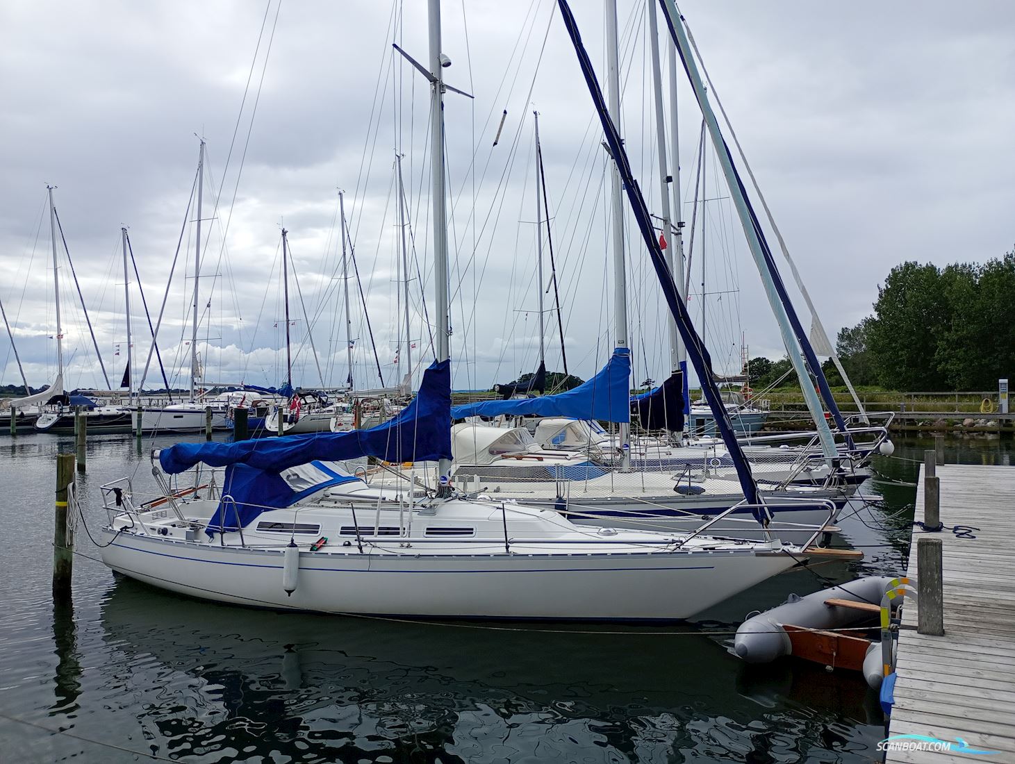 NF29 Segelbåt 1975, med Yanmar YSB8 motor, Danmark