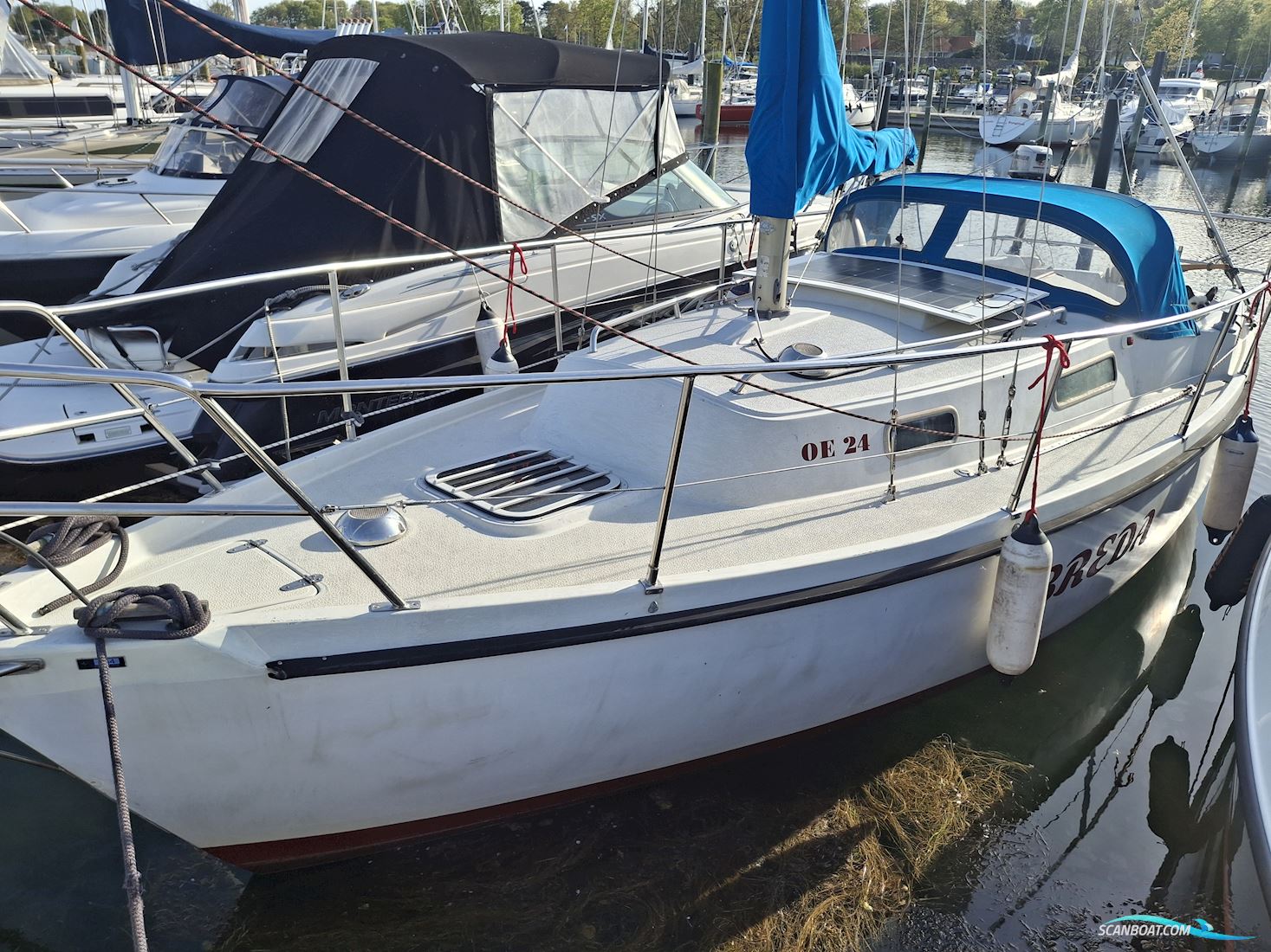 OE24 Olle Enderlein Segelbåt 1981, med Yanmar YSB12 motor, Danmark