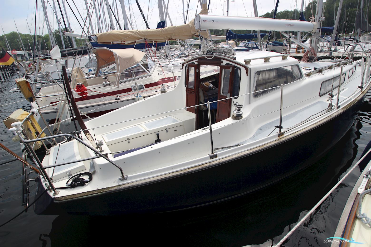 One-Off Segelbåt 1975, med Kubota NV-Marine motor, Tyskland