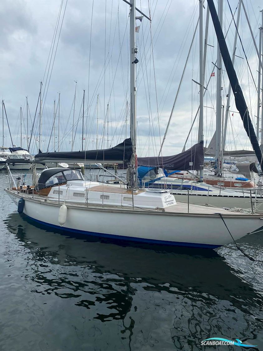 One tonner  Segelbåt 1974, med Volvo Penta d1-30 motor, Danmark