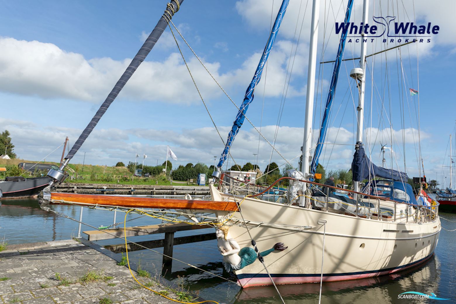 Pieter Beeldsnijder Stagzeil Schoener Custom Built Refit