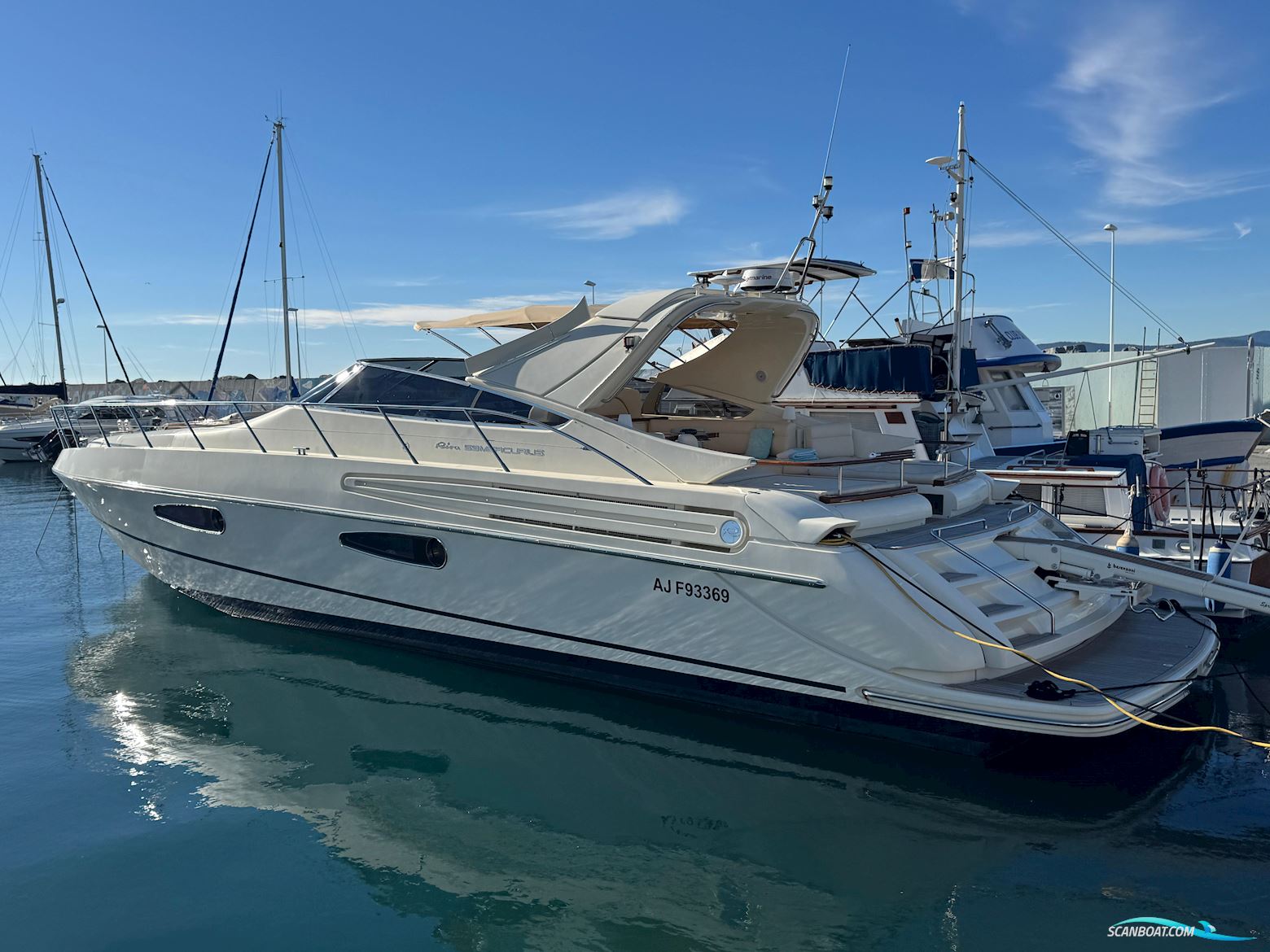 Riva 59 Mercurius Segelbåt 2003, med Man D 2840 LE 403 motor, Frankrike