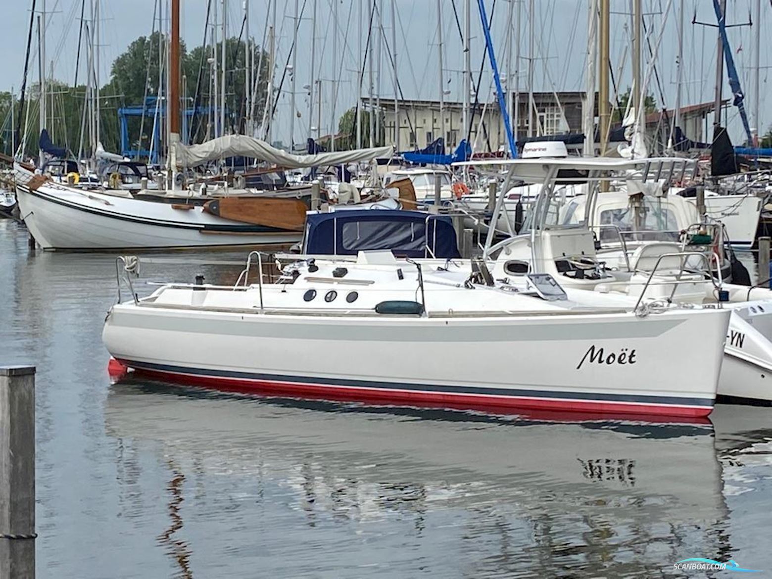 Rommel 26 Berlin Segelbåt 1997, med Mercury motor, Holland