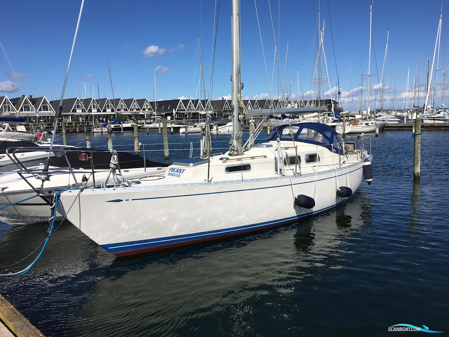 Sagitta 35 Segelbåt 1976, med Volvo Penta. Ferskvandskølet. motor, Danmark