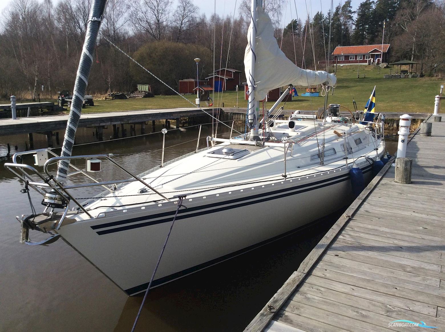 Scanner Scanner 391 Segelbåt 2000, med Volvo Penta 2040 (40 hk) motor, Sverige