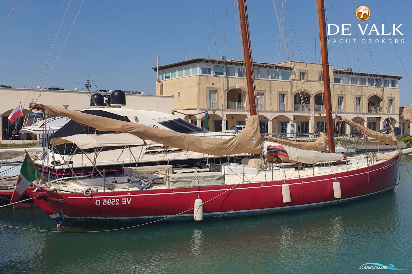 Sciarrelli Schooner Segelbåt 1984, med Volvo Penta motor, Italien