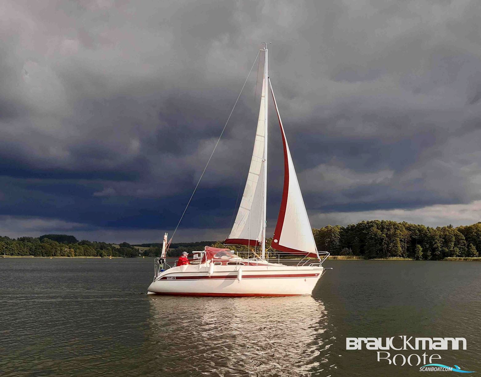 Segelyacht Wayer/Tes Tes 720 Segelbåt 2009, med Yamaha Motor Company motor, Tyskland