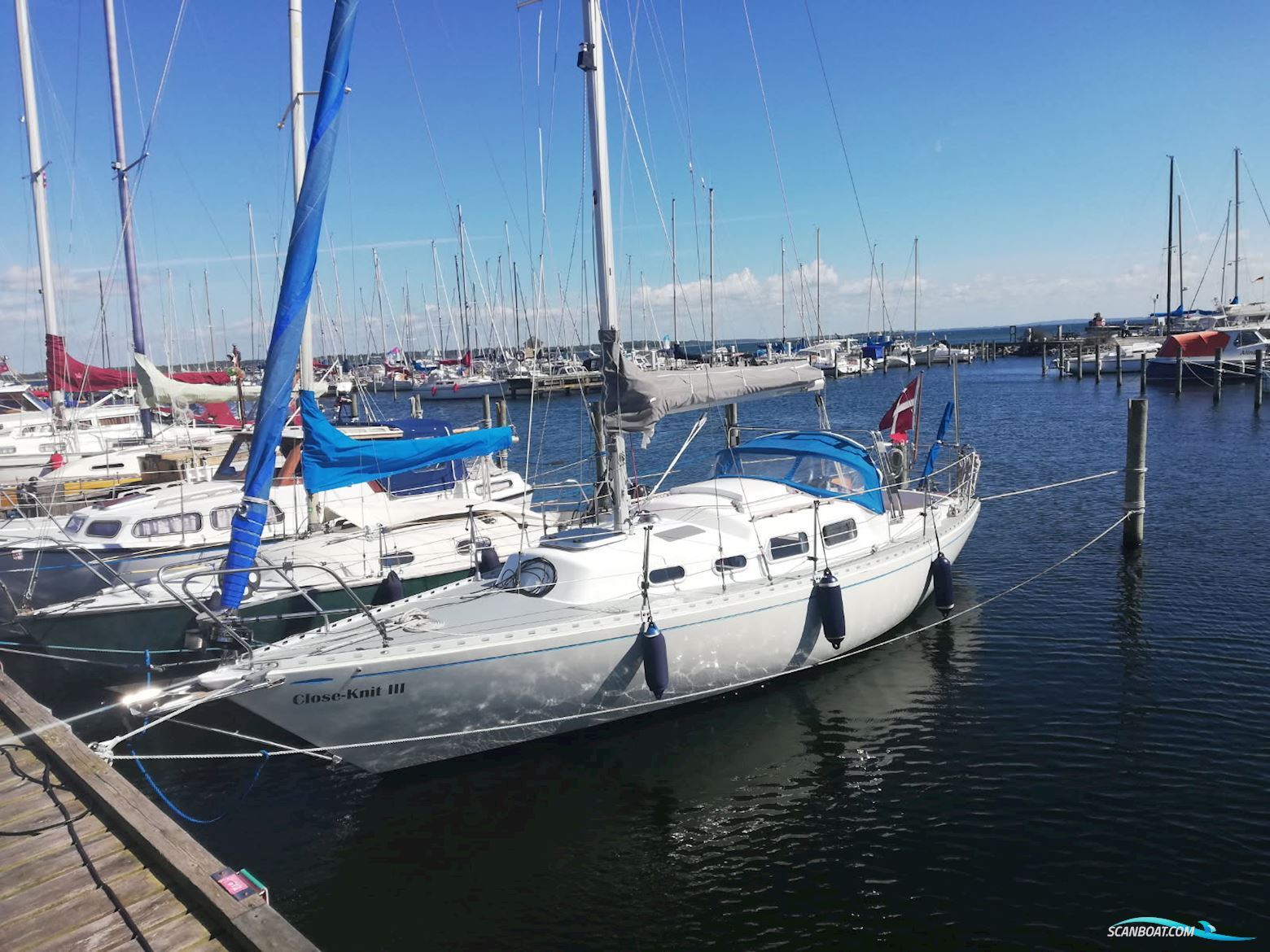 Shipman 28 Segelbåt 1974, med Lombardini Ldw 502 M motor, Danmark