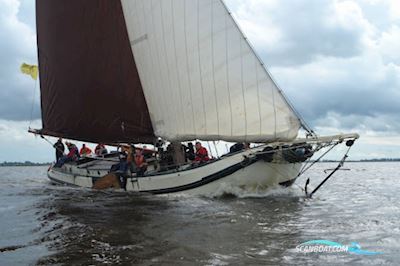 Skutsje 19.25 Segelbåt 1902, med Perkins motor, Holland