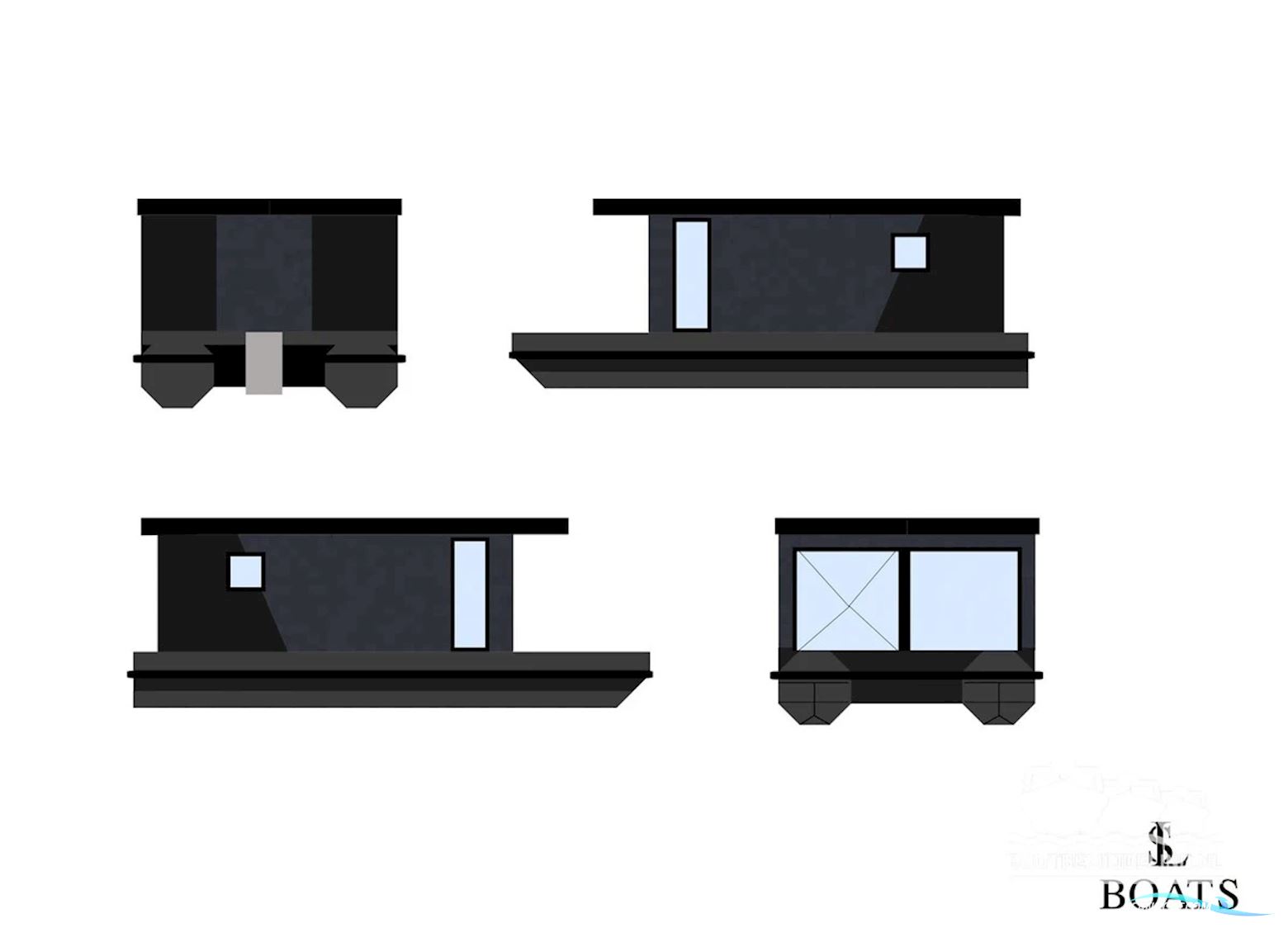 SL Tiny Houseboat Inclusief Ligplaats