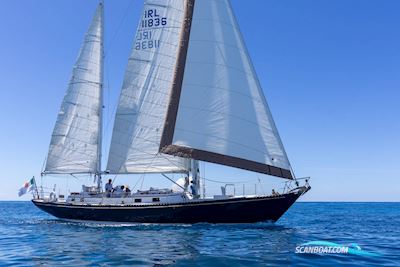 Sparkman & Stephens 55 Ketch Segelbåt 1973, med Yanmar 4JH80 motor, Ingen landinfo