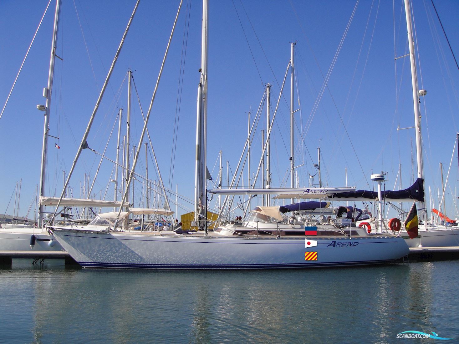 Standfast 50 Arend Segelbåt 1987, med Volvo Penta Tamd 31A Turbo motor, Frankrike