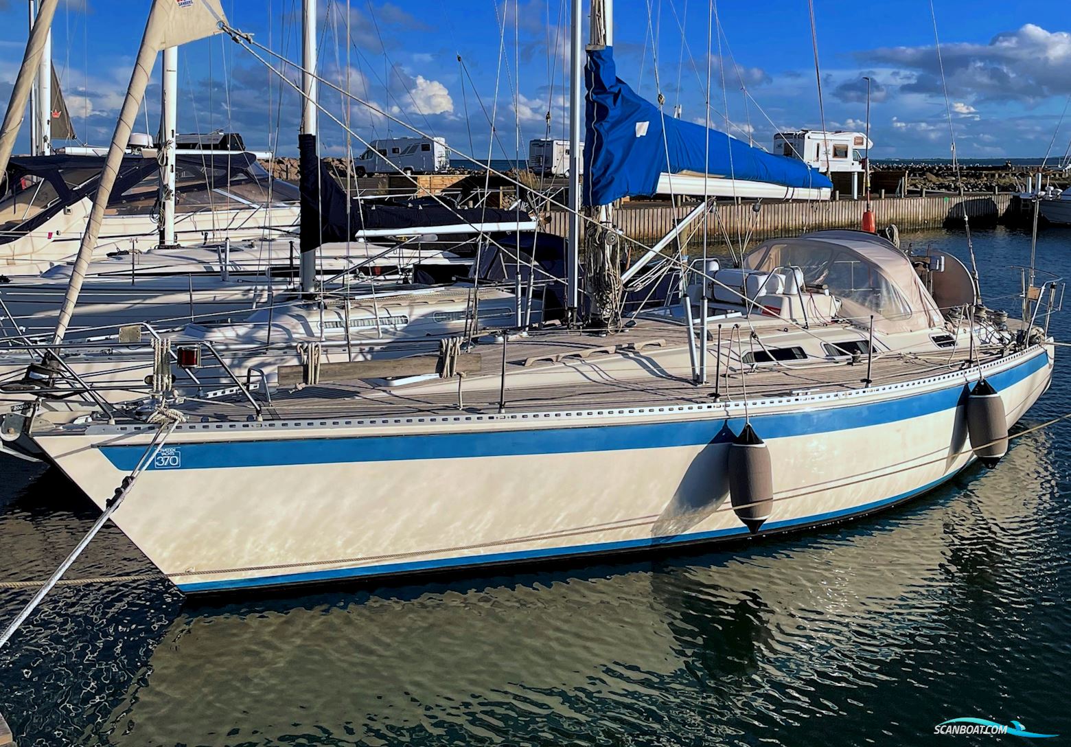 Sweden Yacht 370 Segelbåt 1993, med Volvo Penta motor, Danmark
