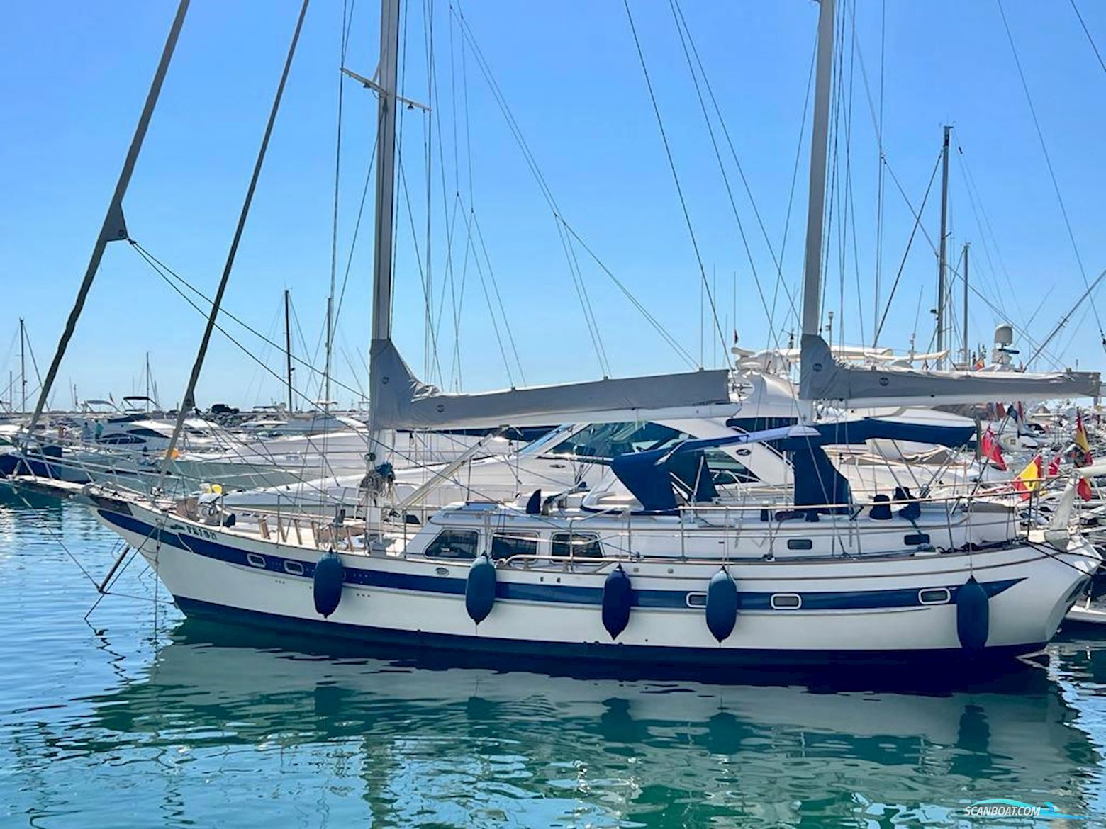 TA Chiao CT 56 Ketch Segelbåt 1992, med Doosan motor, Spanien
