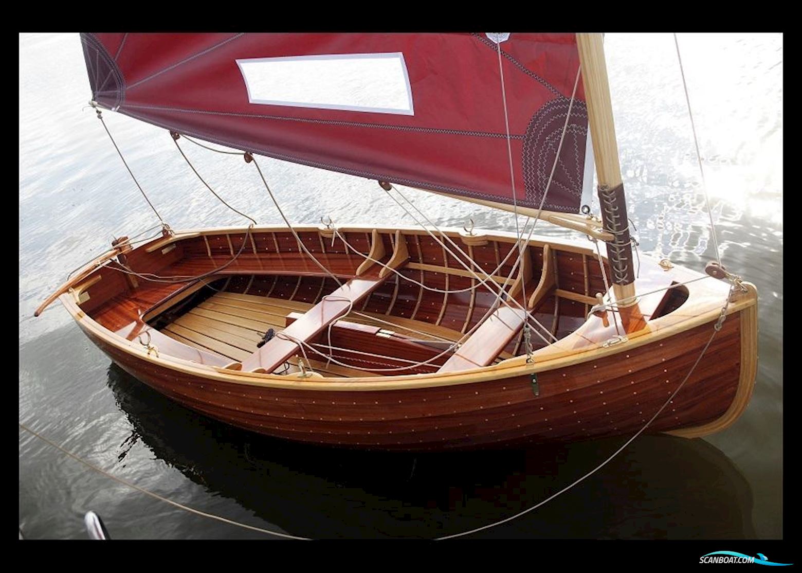 Teja Wooden Boats 12-Fuß Dingi -Verkauft- Segelbåt 2010, Tyskland