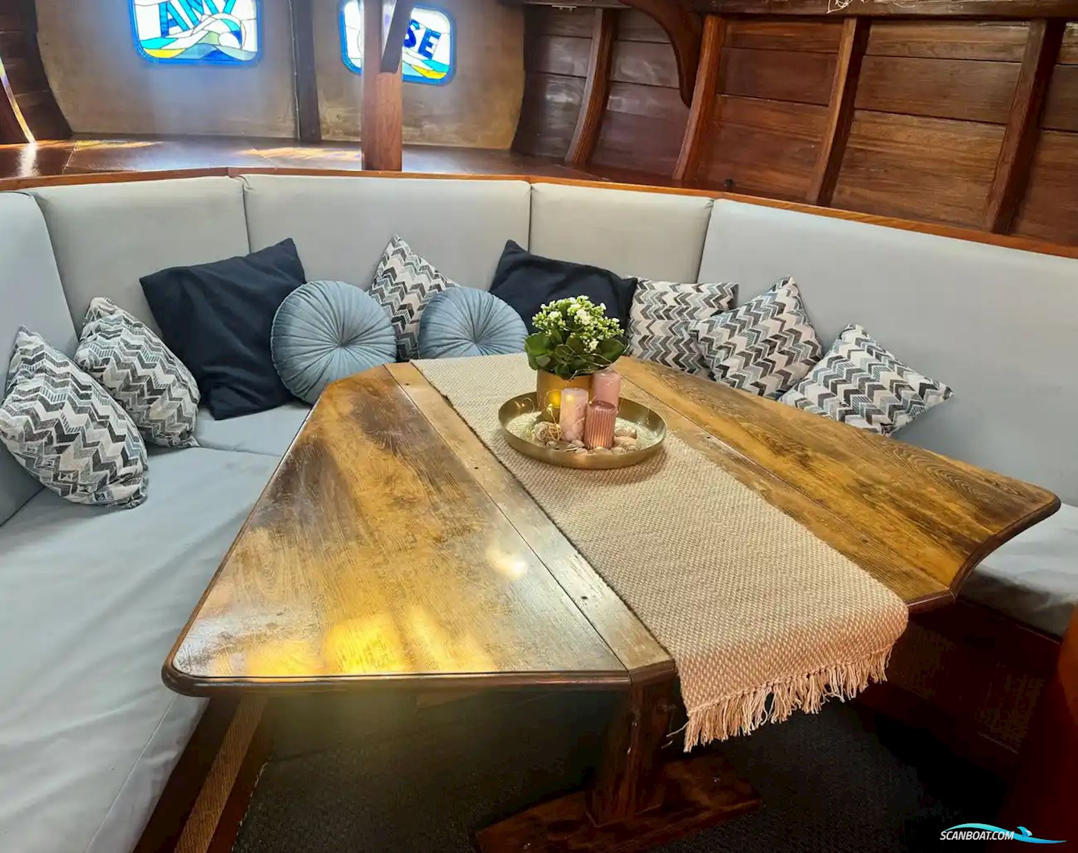 Timber Bermudian Bermudian Sloop Segelbåt 1986, med Leyland motor, Spanien