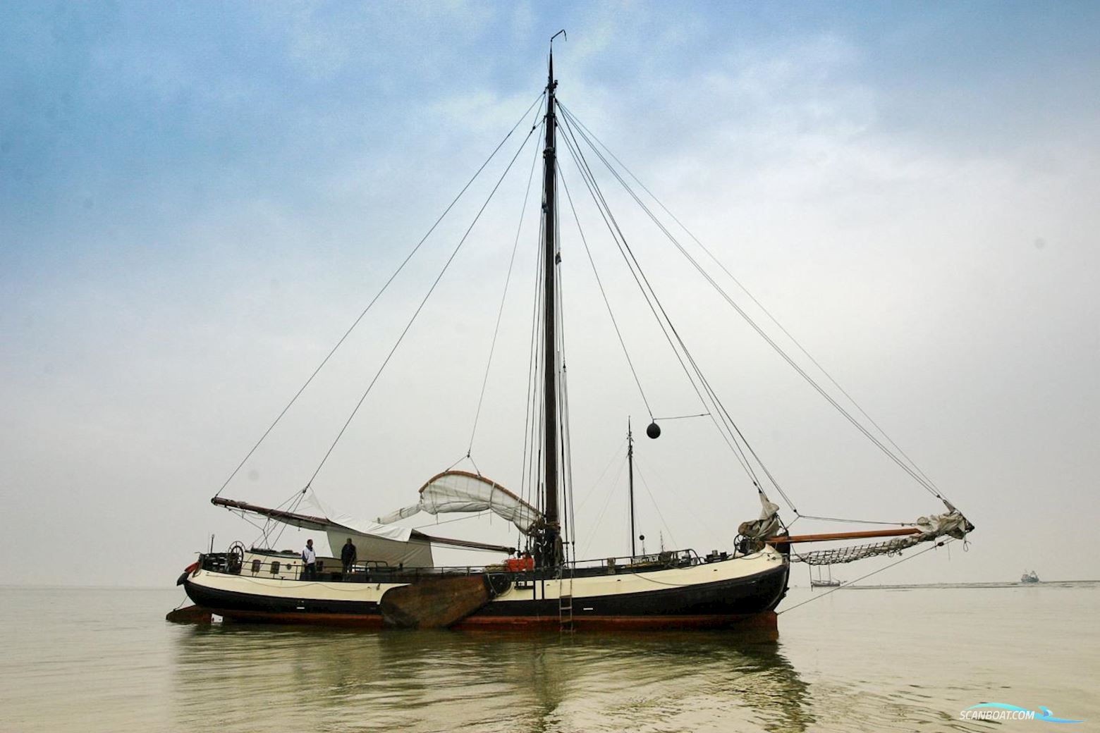 Tjalk 24.50 Segelbåt 1907, med Daf motor, Holland