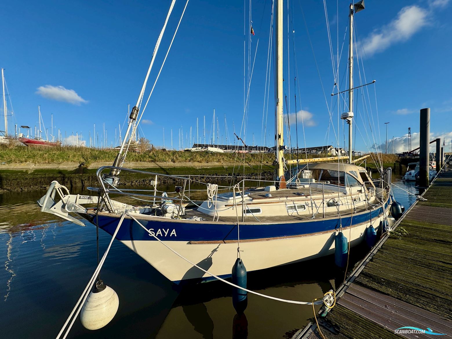 Trintella 41 IV Segelbåt 1977, med Perkins Sabre motor, Belgien