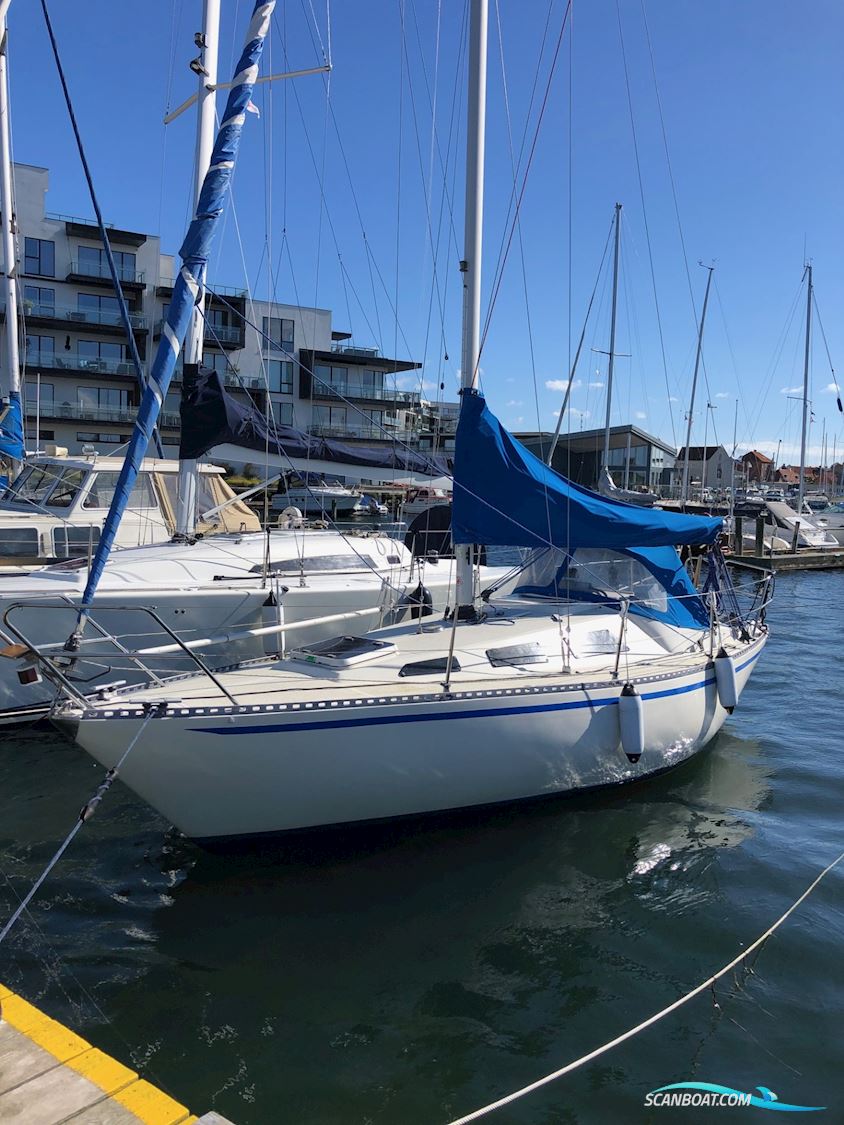 TRIO 80 Segelbåt 1980, med Yanmark 2GM20 motor, Danmark