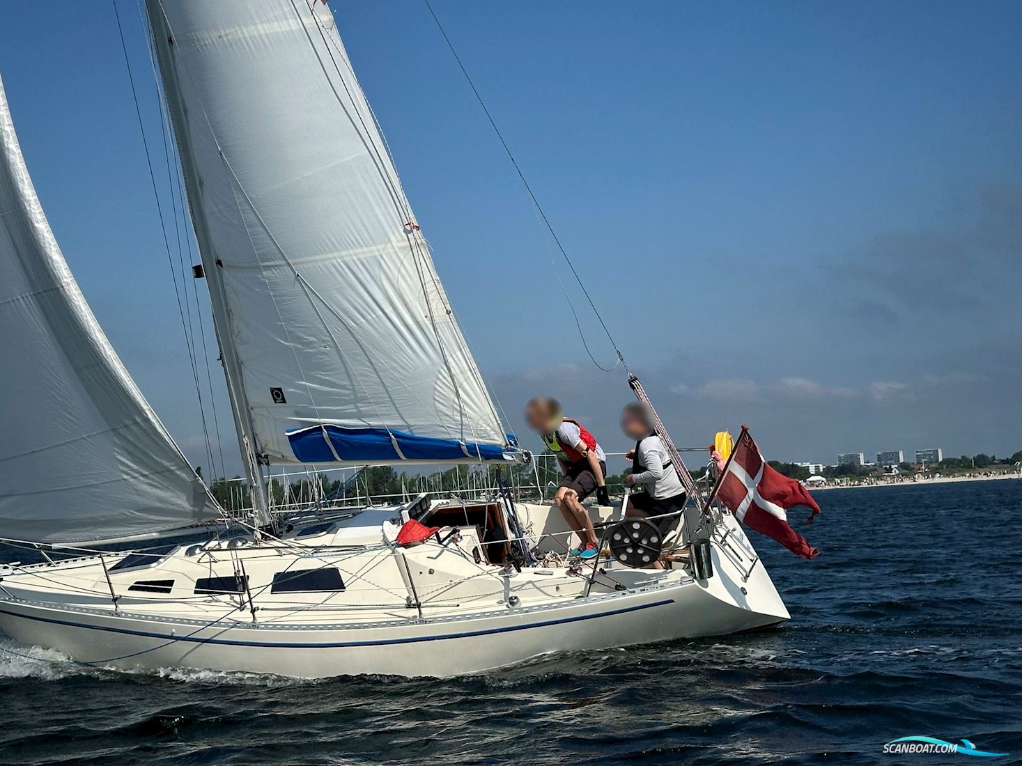 Trio 80 Segelbåt 1985, med Yanmar motor, Danmark