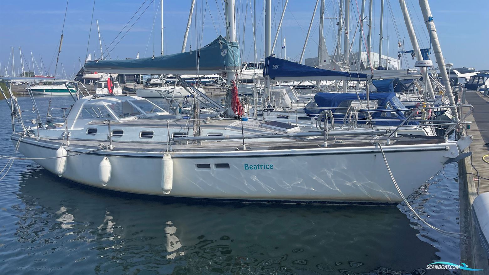 Van Der Stadt Caribbean 40 Segelbåt 1996, med Volvo Penta motor, Danmark