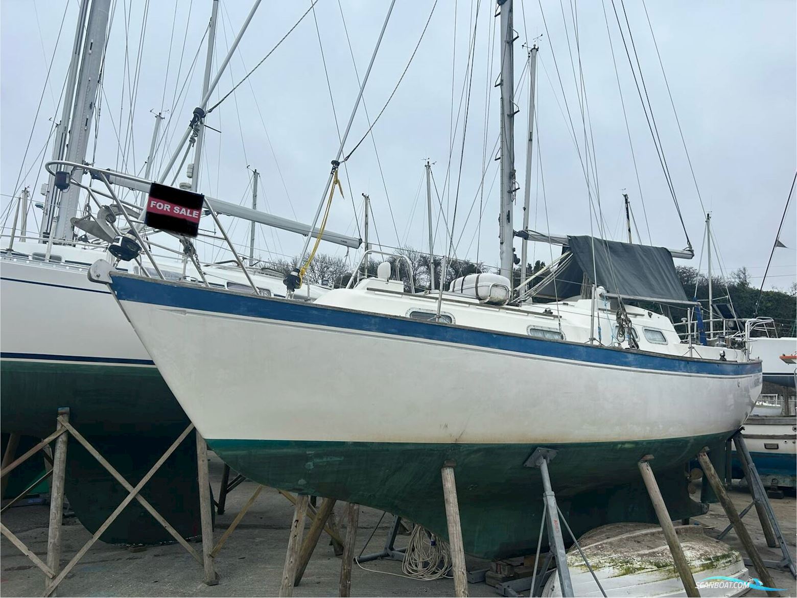 Vancouver 28 Segelbåt 1989, med Yanmar 2GM 20 motor, England