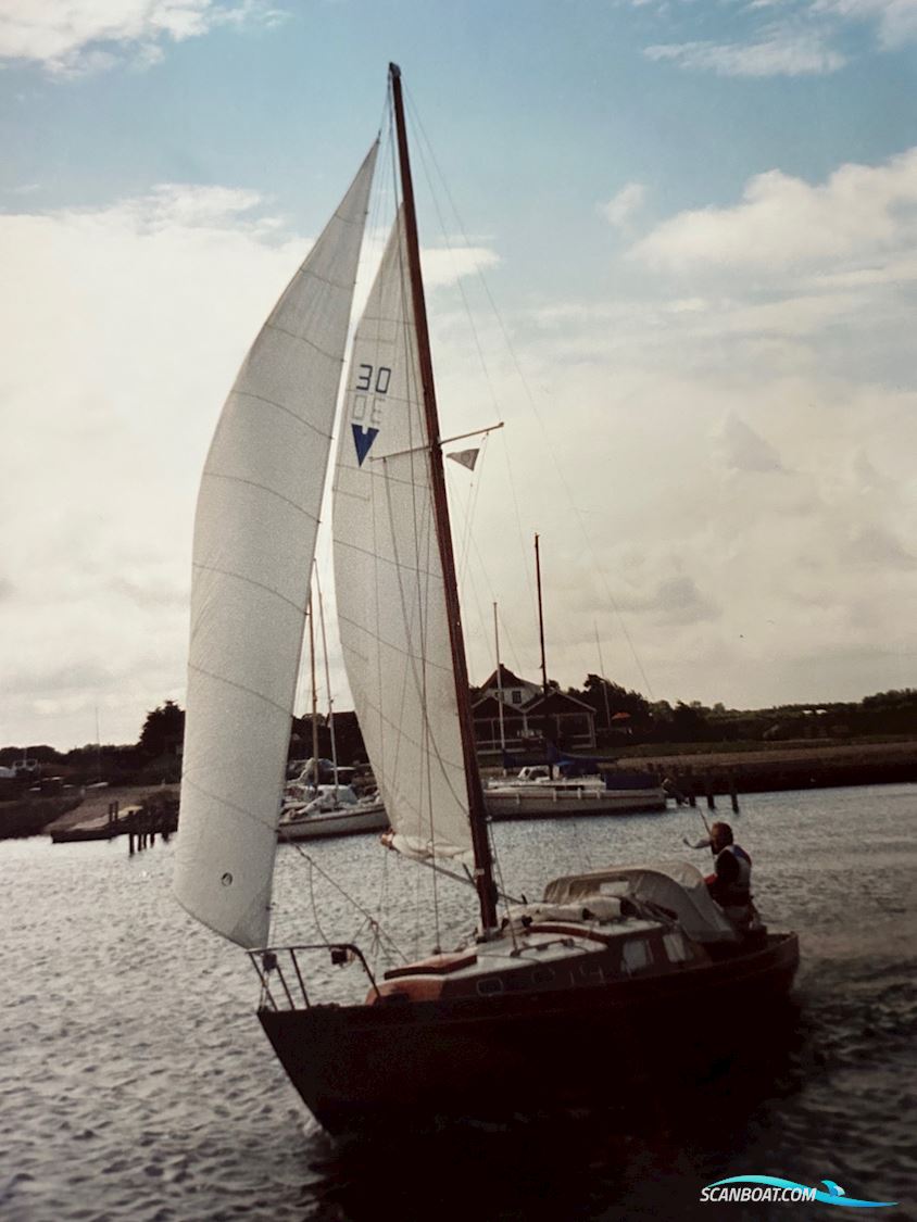 Vindø 30 Segelbåt 1969, med Volvo  MD2 motor, Danmark