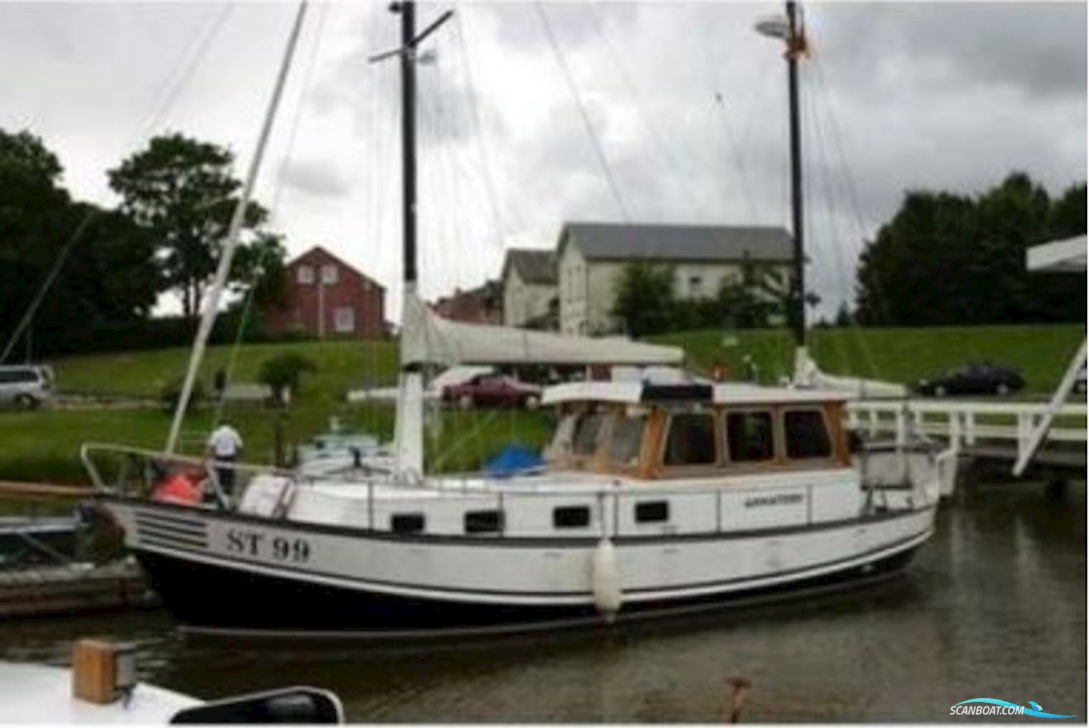 Volharding, Stavoren Staverse Kotter 1040 Segelbåt 1989, med Iveco Fpt 8061M12 motor, Tyskland