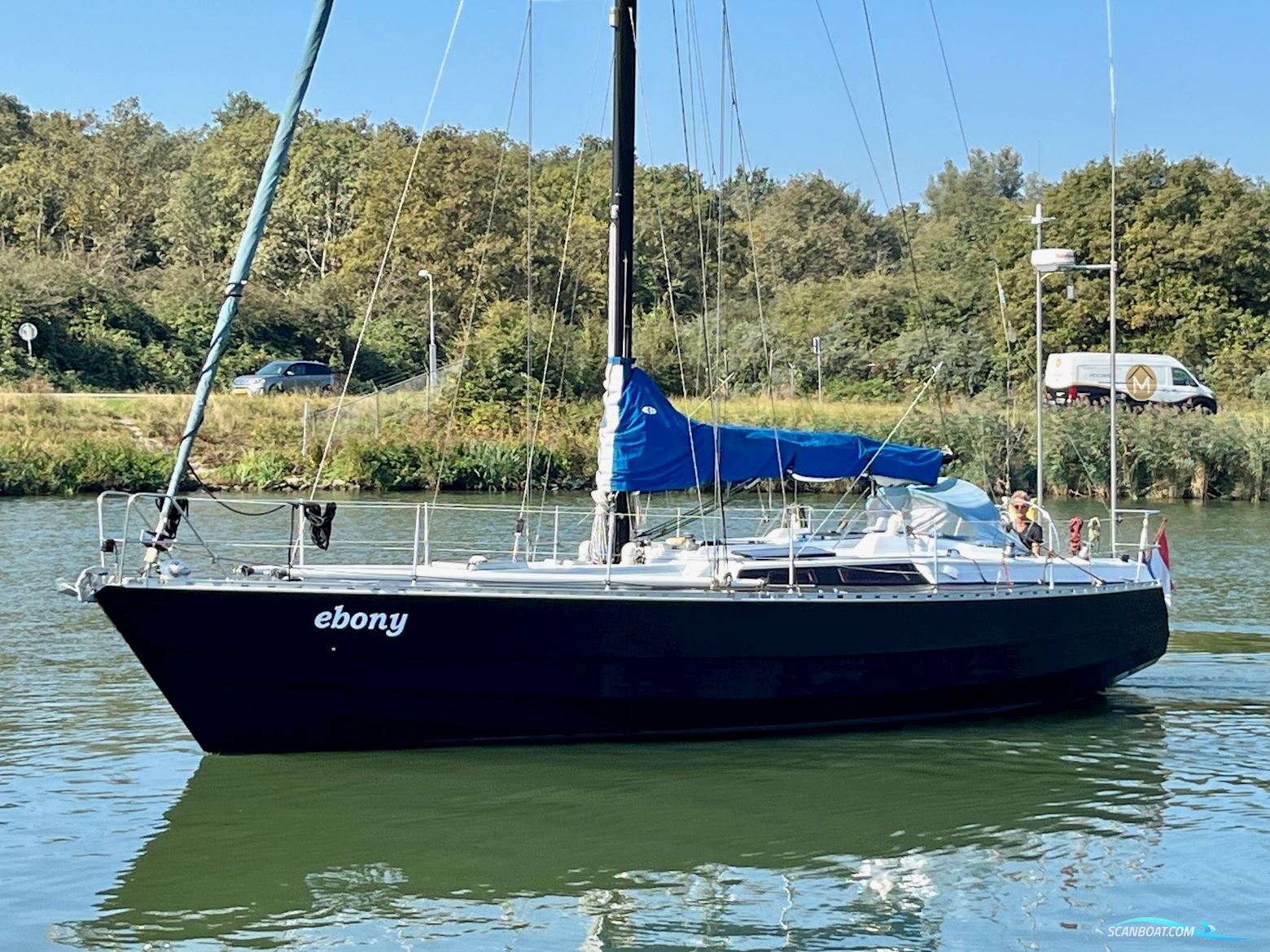 Waarschip 1220 Segelbåt 1991, med Perkins Prima motor, Holland