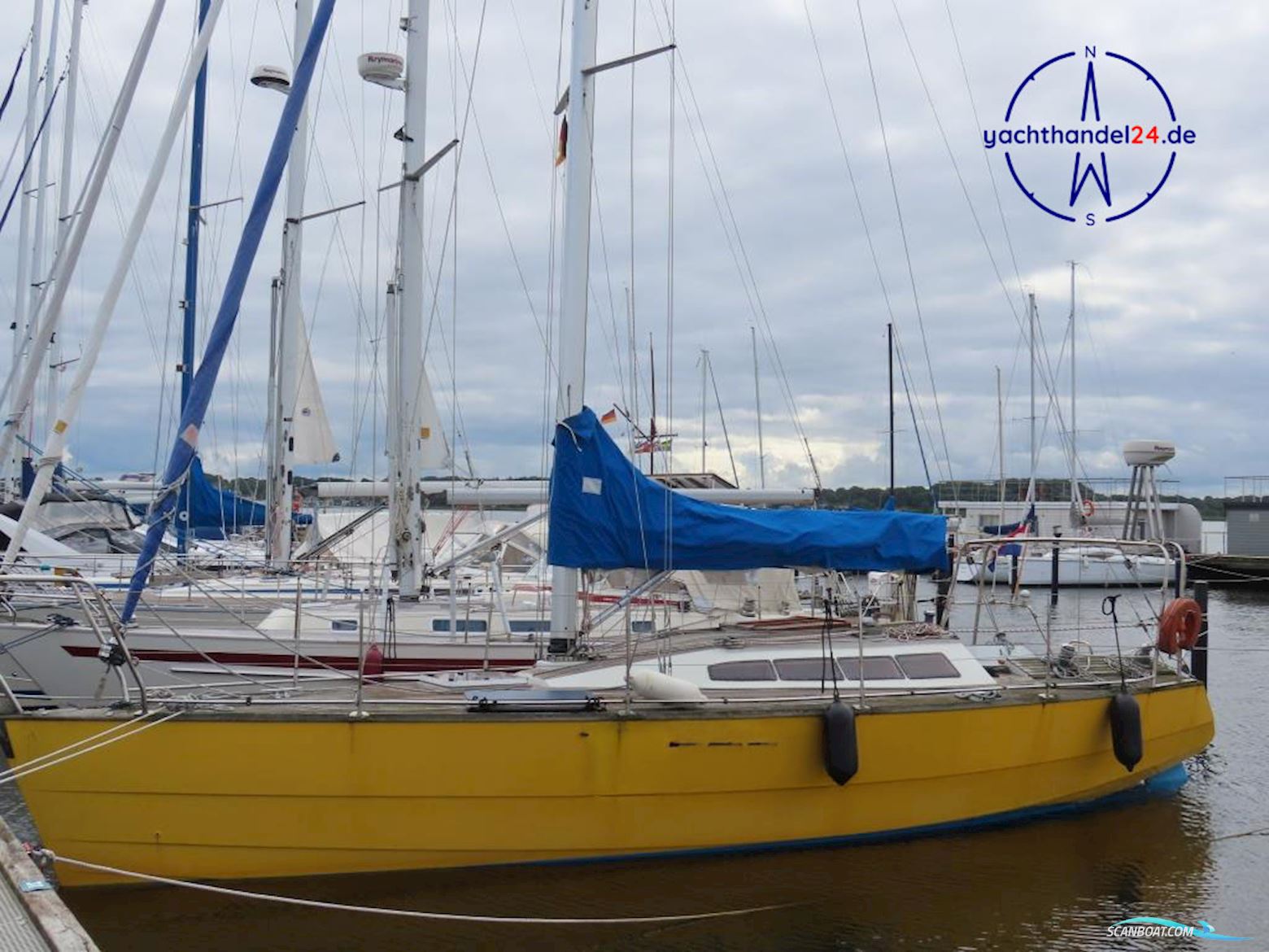 Waarschip 36 LD Segelbåt 1992, med Yanmar motor, Tyskland