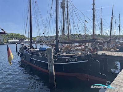 Wagrawerft Lübeck Ewer Segelbåt 1925, med Cummins motor, Tyskland