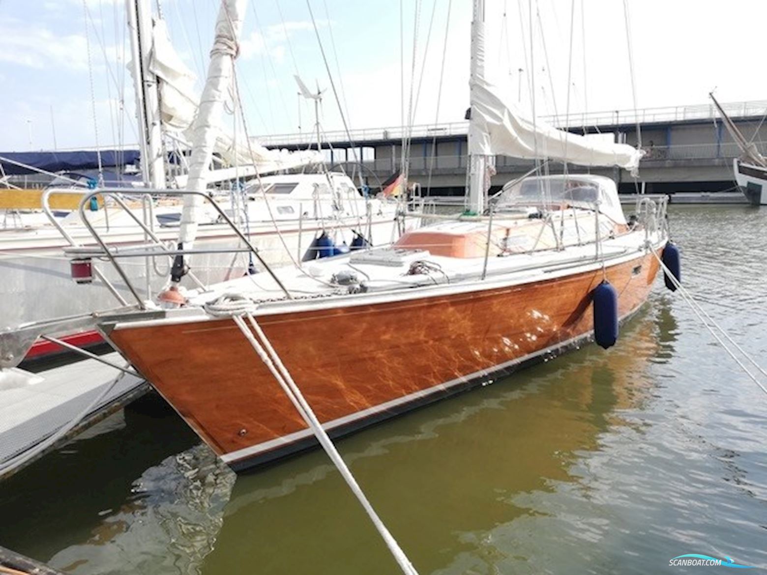 Wegener Yachtwerft Nissen 37 Segelbåt 1988, med Yanmar 3HM 35 FC motor, Tyskland