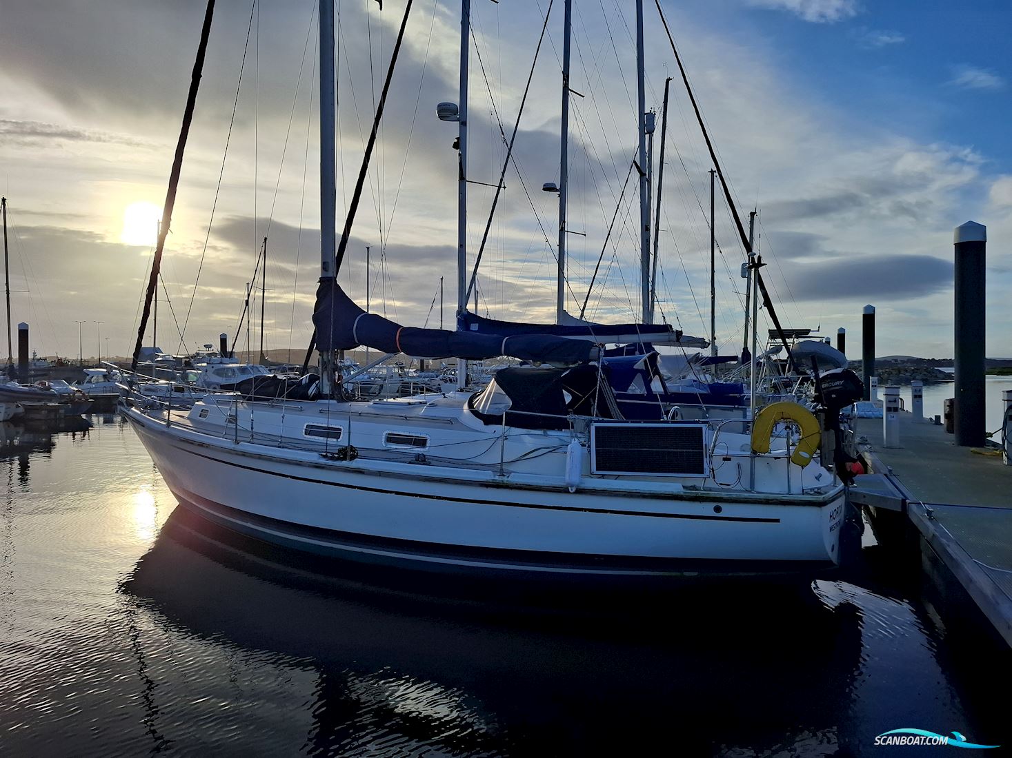 Westerly Medway Segelbåt 1976, med Mitsubish K4F 40hp (2003) motor, Ireland