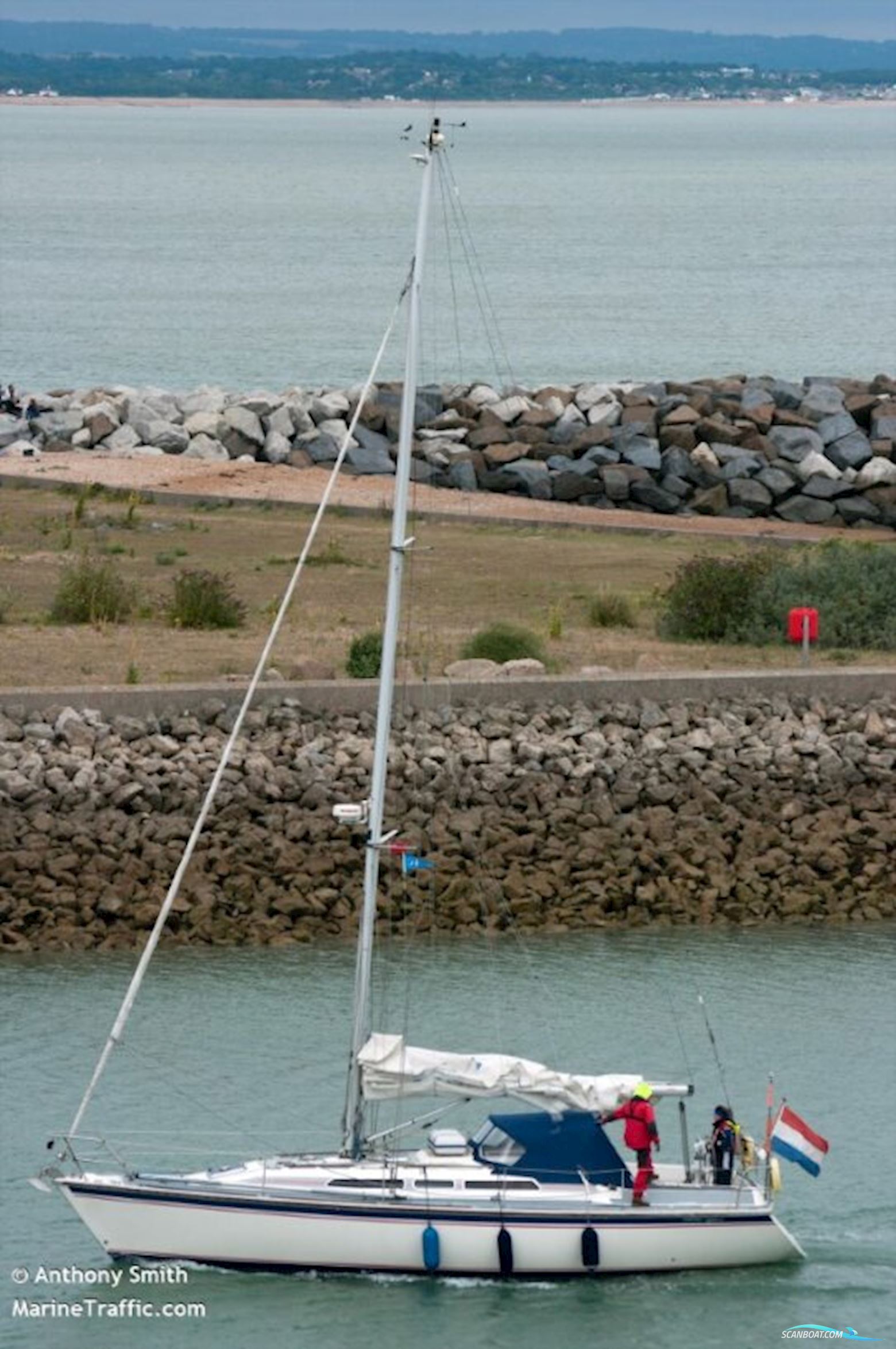 Westerly Typhoon 37 Segelbåt 1990, med Volvo Penta motor, Holland