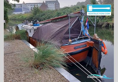 Wildschut Skutsje Segelbåt 1906, med Yanmar motor, Holland