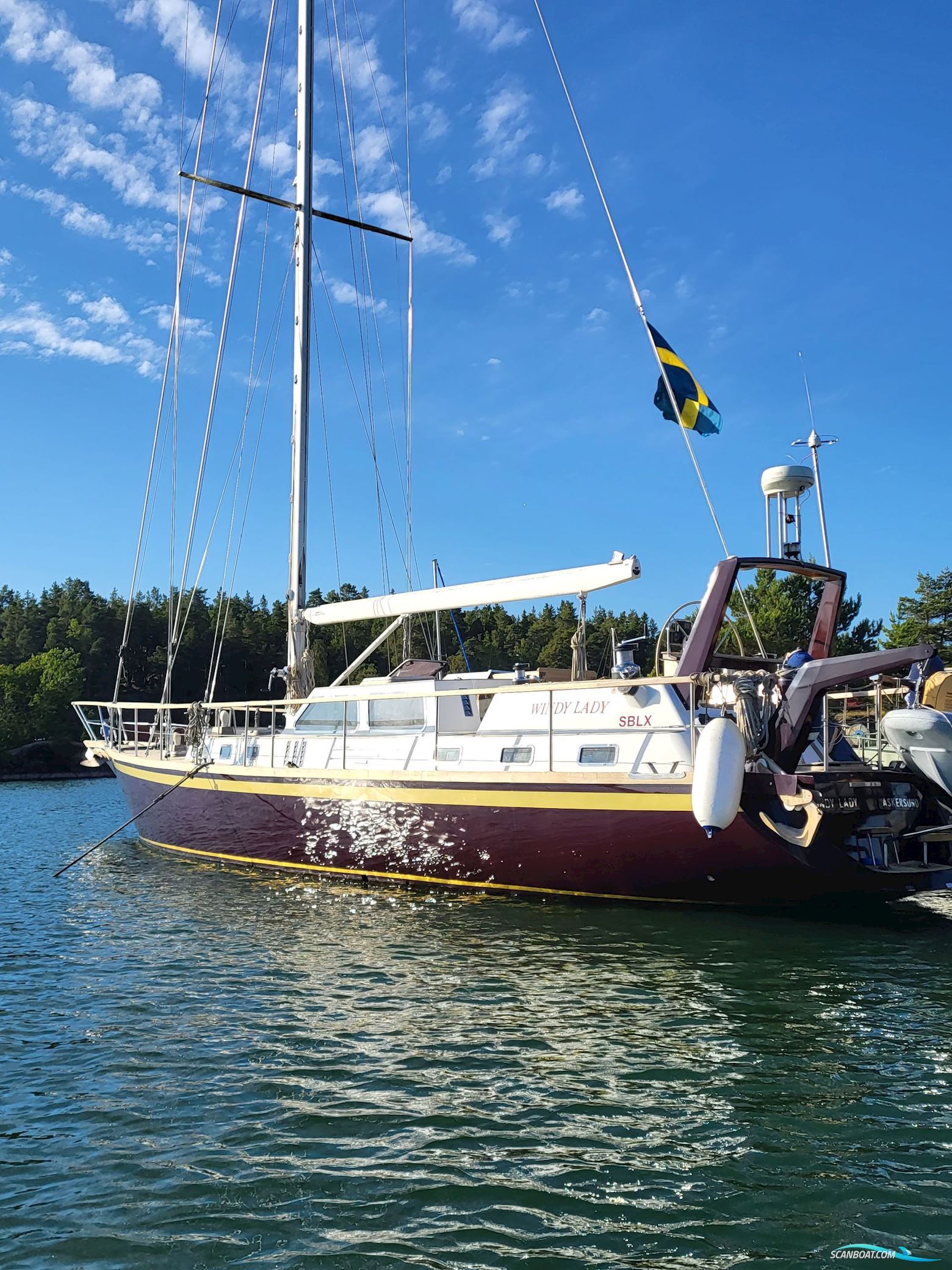 Windy Lady 63 Segelbåt 1997, med Cummins motor, Sverige