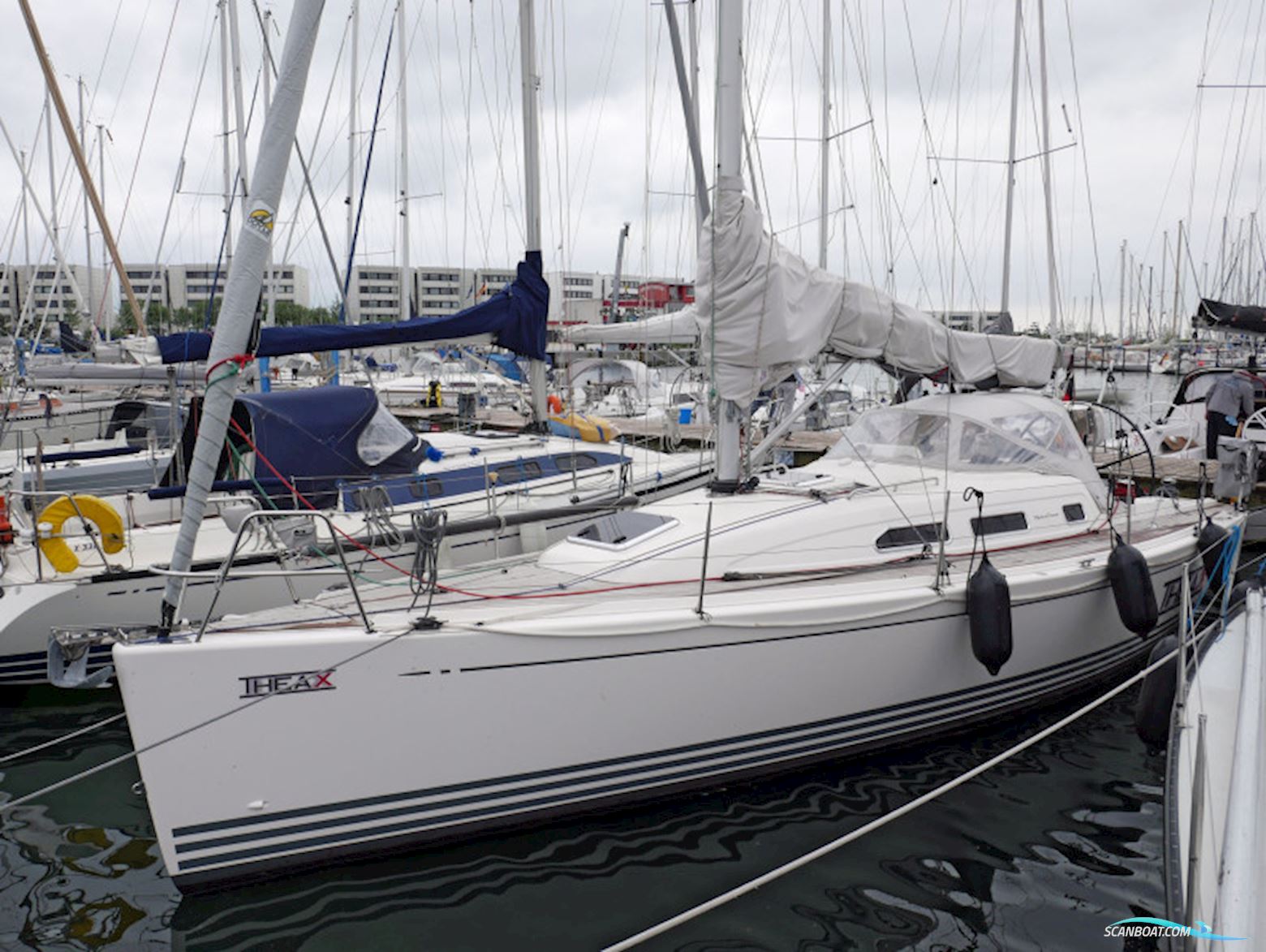 X-34 Segelbåt 2010, med Yanmar 3YM30 motor, Tyskland