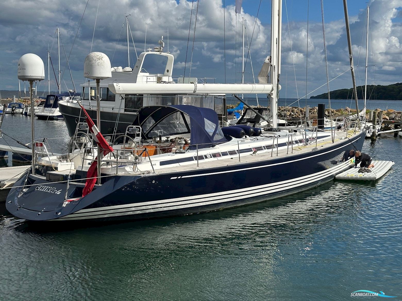 X-612 Segelbåt 2003, med Yanmar, 4JH3-Dtbe
 motor, Danmark