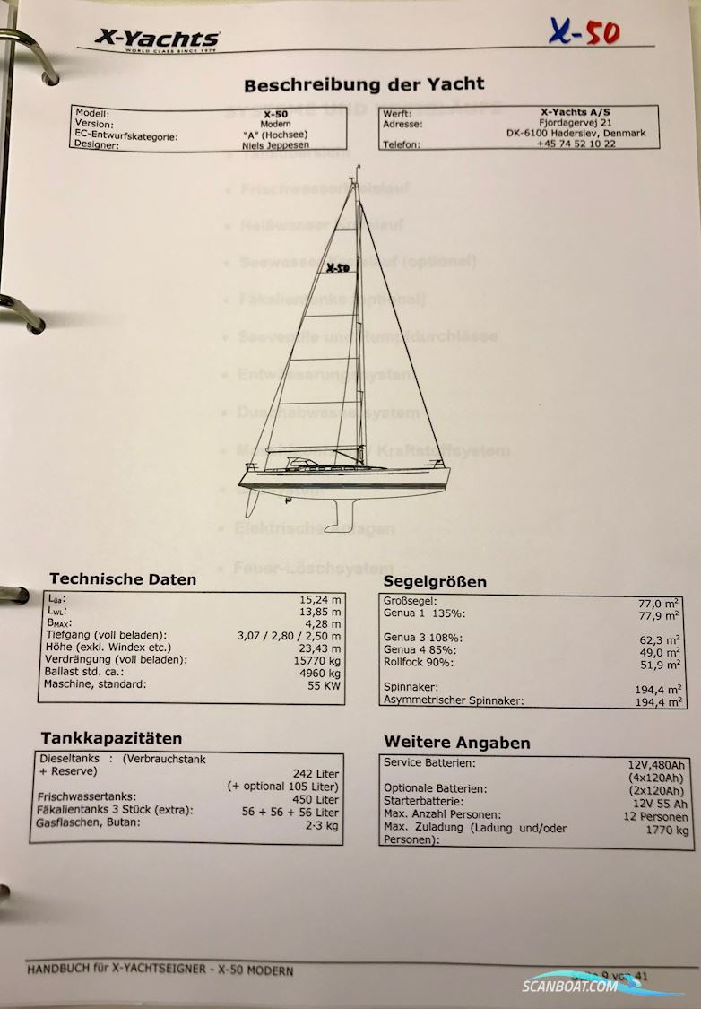 X-Yachts X-50
