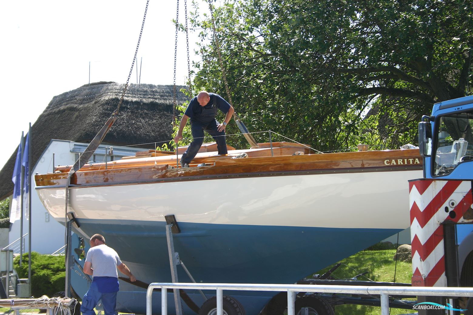 36 Fuss Klass. Segelyacht Von Adams&Sons