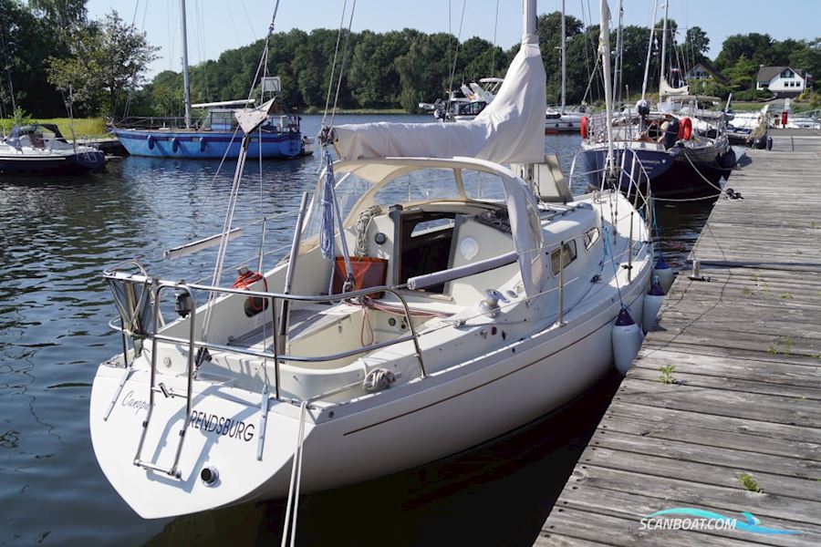 Albin Ballad - Solgt / Sold / Verkauft Segelboot 1978, mit Volvo Penta MD7A motor, Dänemark