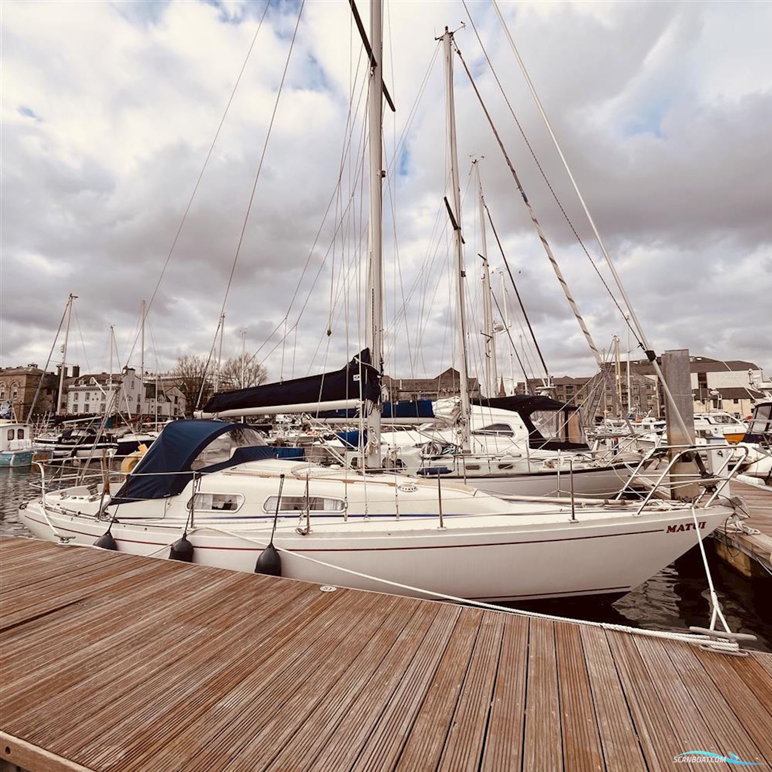 Albin Ballad 30 Segelboot 1972, mit Beta Marine 20hp motor, England