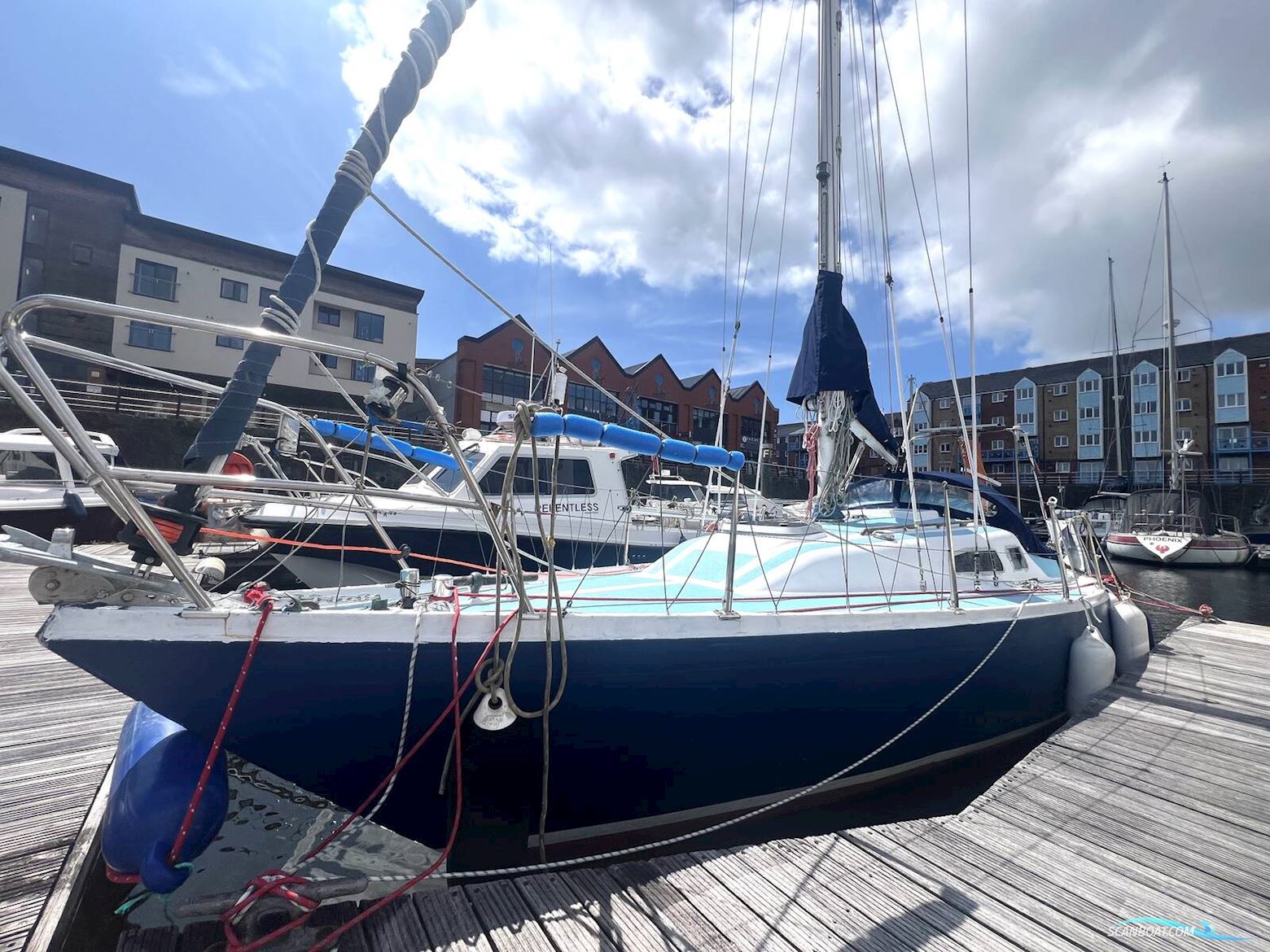 Albin Ballad Segelboot 1972, mit Beta motor, England