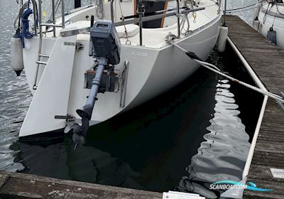 Albin Express Segelboot 1980, mit Påhængsmotor: Johnson 3.3 hk motor, Dänemark