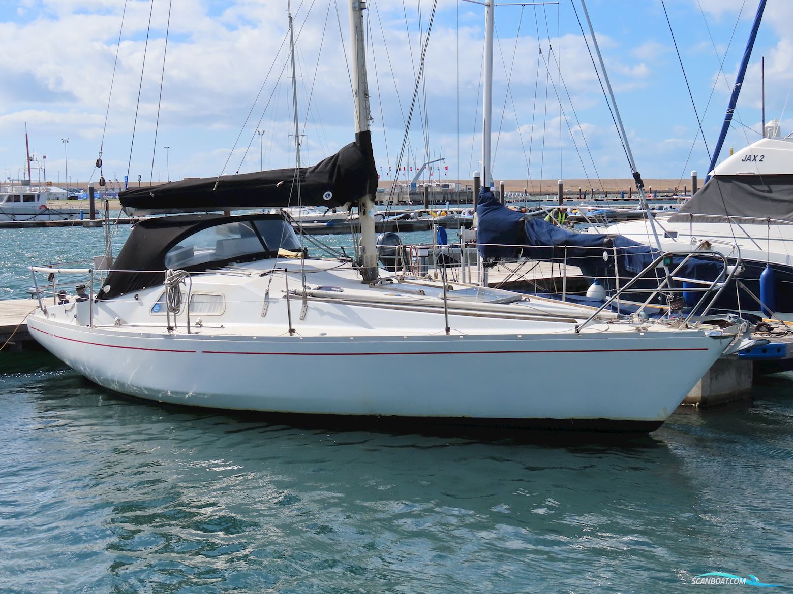 Albin Scampi 30 Segelboot 1973, mit Volvo Penta motor, England